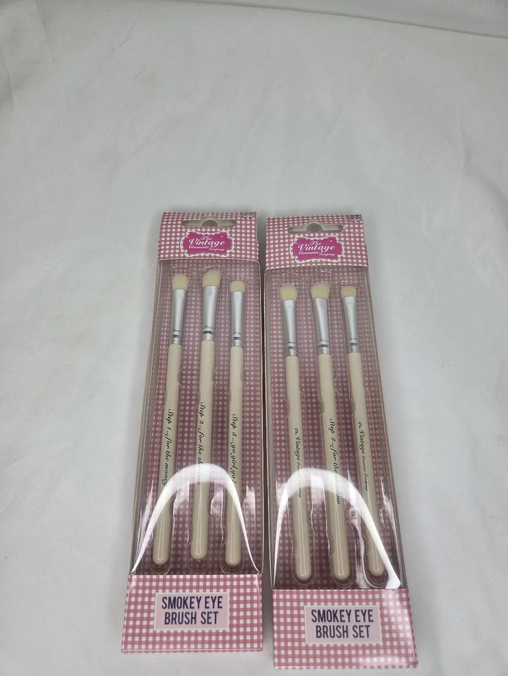 The VintageCosmetic Cia-Bundle Of Two - Smokey Eye Brush Set -makeup - Picture 2 of 7